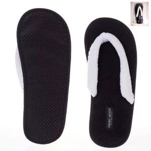 NEW Plush Nobu Hotel Slippers. Spa Anti-Slip - Size 9